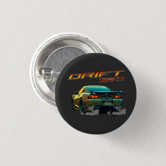 DRIFT LEGEND SUPRA MK4 - ANIME STYLE 3 CM ROUND BADGE