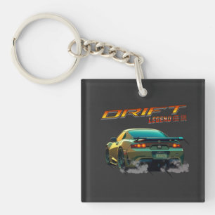 DRIFT LEGEND SUPRA MK4 - ANIME STYLE KEY RING