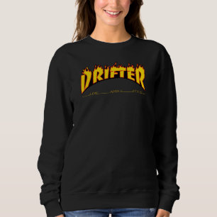 Drifter Drift Drifting Racing Flame Tee