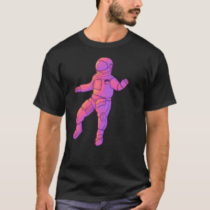 Drifting- Astronaut Watching The Sun In Space T-Shirt
