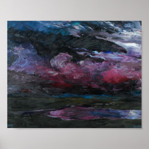 Drifting Heavy-Weather Clouds Emil Nolde Poster