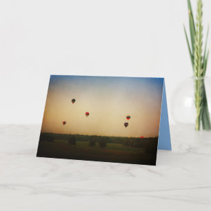 Drifting on the Wind photo greeting card