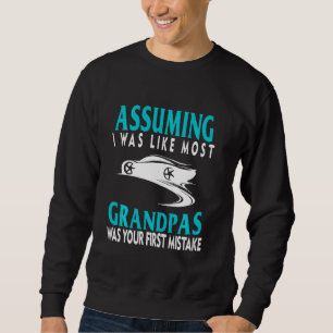 Drifting Pun Humour Hobbies Race Car Outfit Sweatshirt