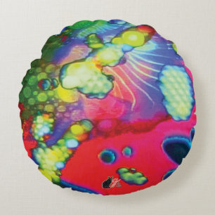 Drifting Reverie Round Cushion