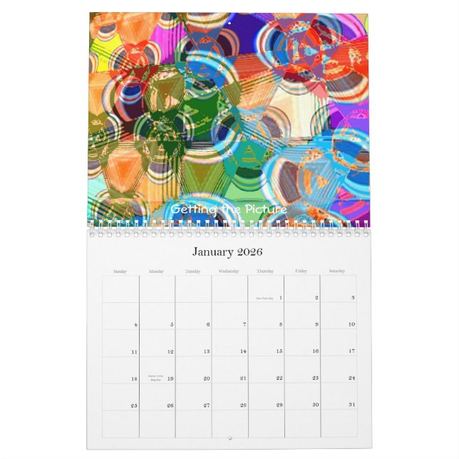 Drifting to a Dream, Colours & Time - 2011 Calendar (Jan 2026)