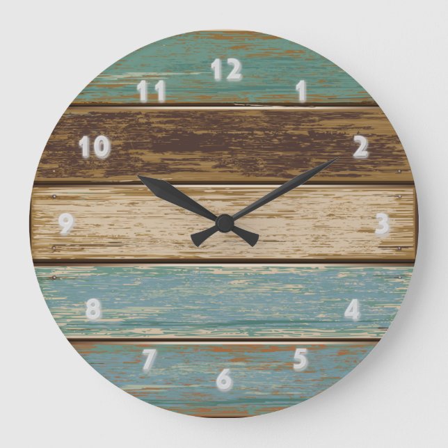 Driftwood 2 Wall Clock (Front)