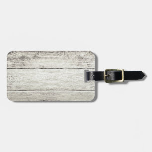 Driftwood Background Luggage Tag