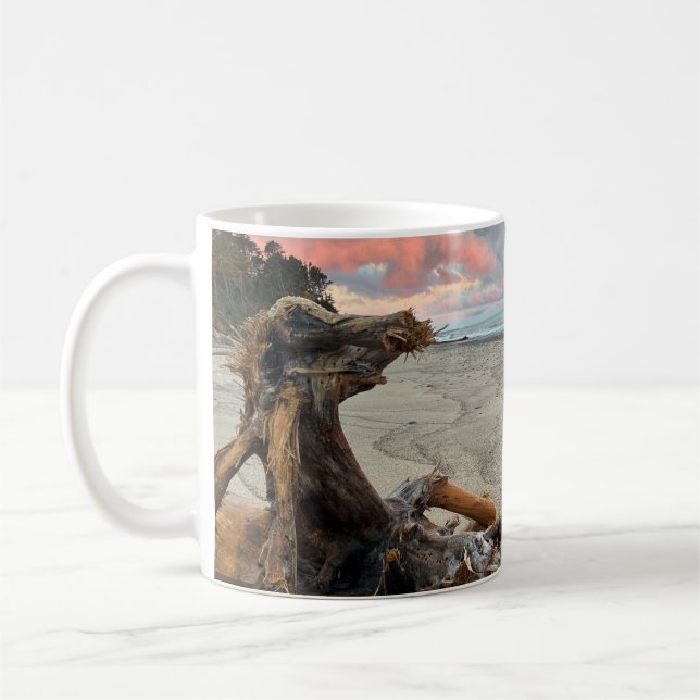 Driftwood Dragon  Coffee Mug (Left)