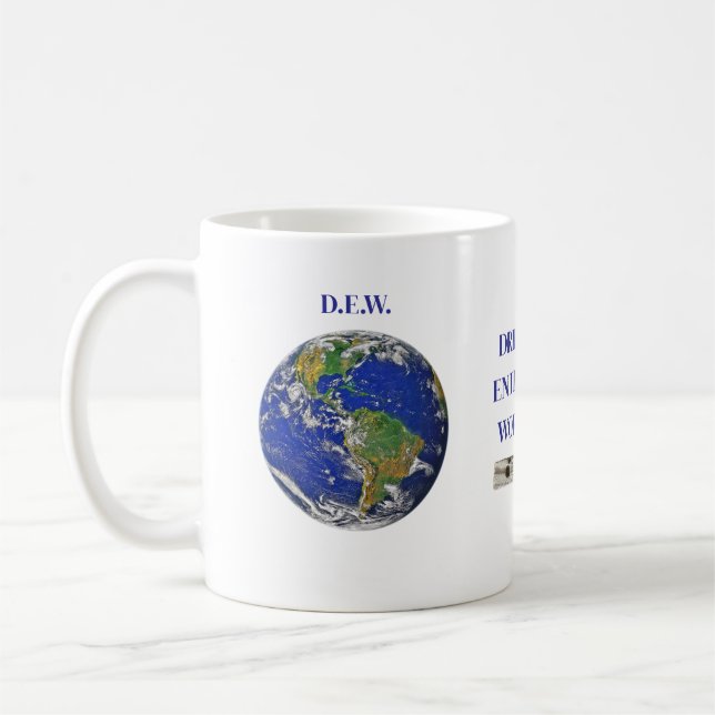 DRIFTWOOD ENTHUSIASTS WORLDWIDE. COFFEE MUG (Left)