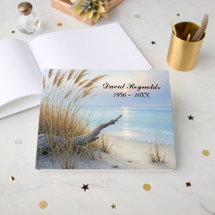 Driftwood On a Morning Beach Guest Book