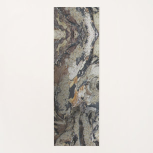 Driftwood Pattern Beach Wood Coastal Rustic Yoga Mat