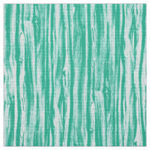 Driftwood pattern - turquoise and white fabric