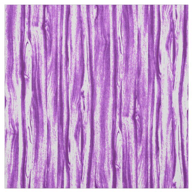 Driftwood pattern - violet purple and white fabric (Swatch)