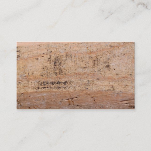 Driftwood Picture. Business Card (Front)