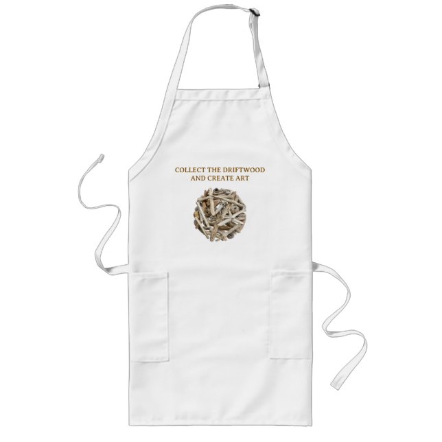 DRIFTWOOD-THEMED APRON (Front)