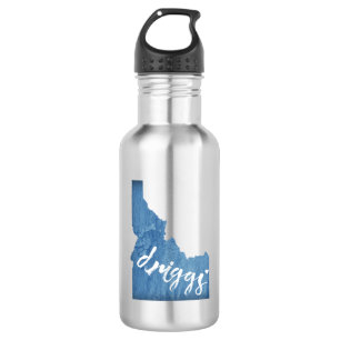 Driggs Idaho Wood Grain 532 Ml Water Bottle