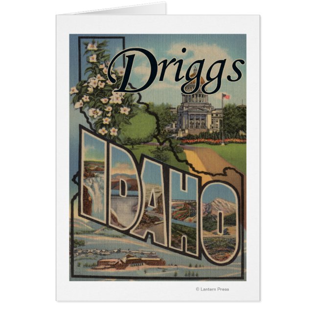 Driggs, IdahoLarge Letter ScenesDriggs, ID (Front)