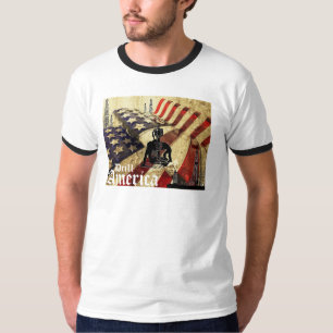 Drill America, Vintage Flag T-Shirt