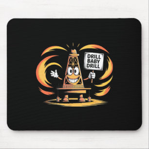 Drill Ba Trump Funny Meme Hhh Mouse Pad