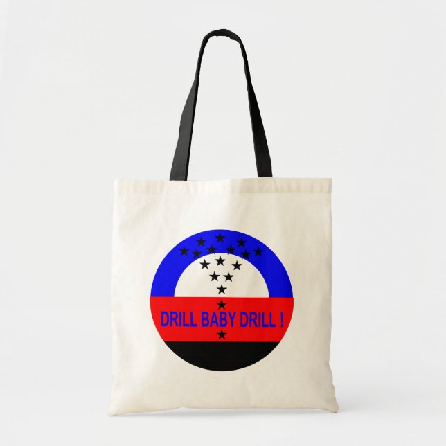 DRILL BABY DRILL !  TOTE_small Tote Bag (Front)