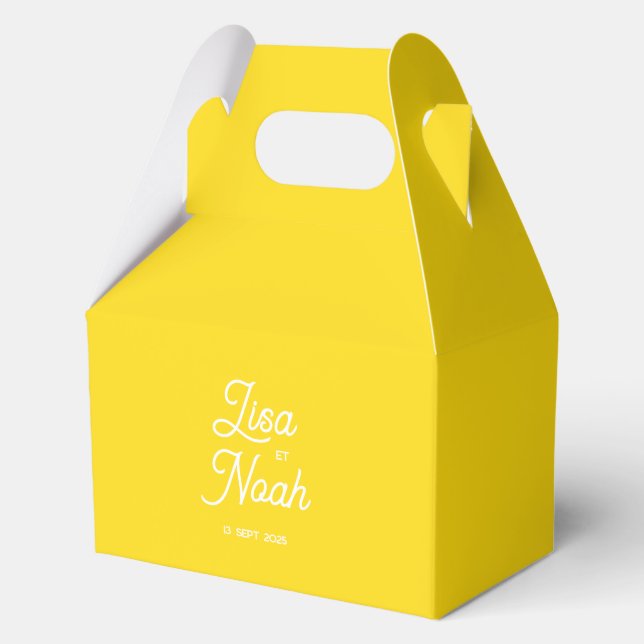 Drill box - Wedding - Colorus - Yellow Lemon (Back)