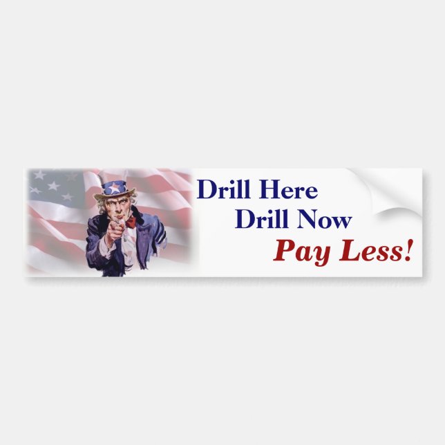 Drill Bumper Sticker 3 (Front)