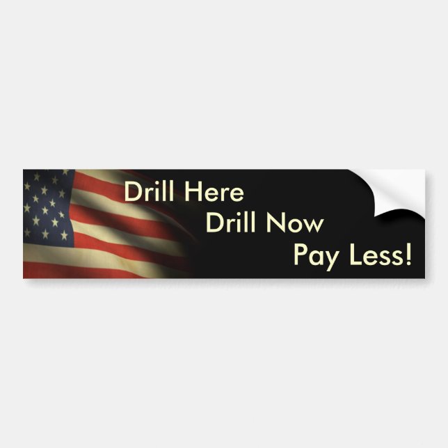 Drill Bumper Sticker Patriot (Front)