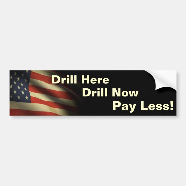 Drill Bumper Sticker Patriot I (Front)