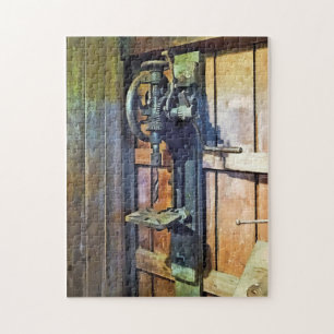 Drill Press in Shop Jigsaw Puzzle