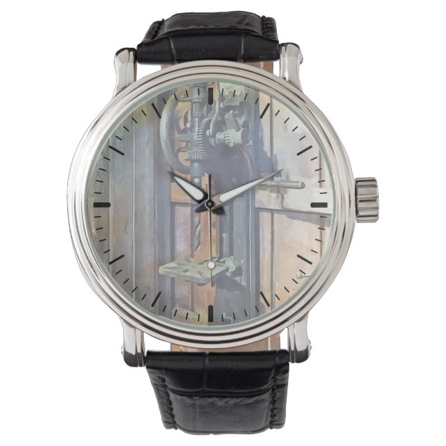 Drill Press in Shop Watch (Front)