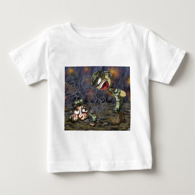 Drill Sergeant Baby T-Shirt (Front)