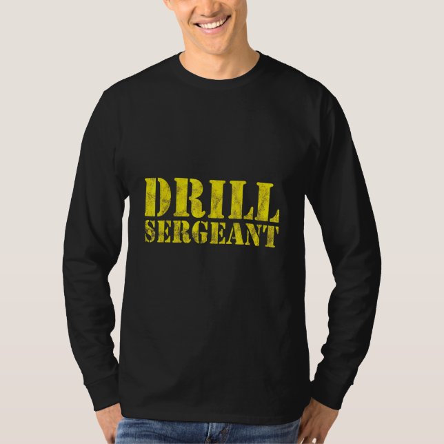 Drill Sergeant Drill Team Warrant Officer T-Shirt (Front)
