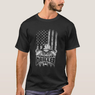 Driller American Flag T-Shirt