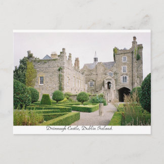 Drimnagh Castle, Dublin Ireland. Postcard