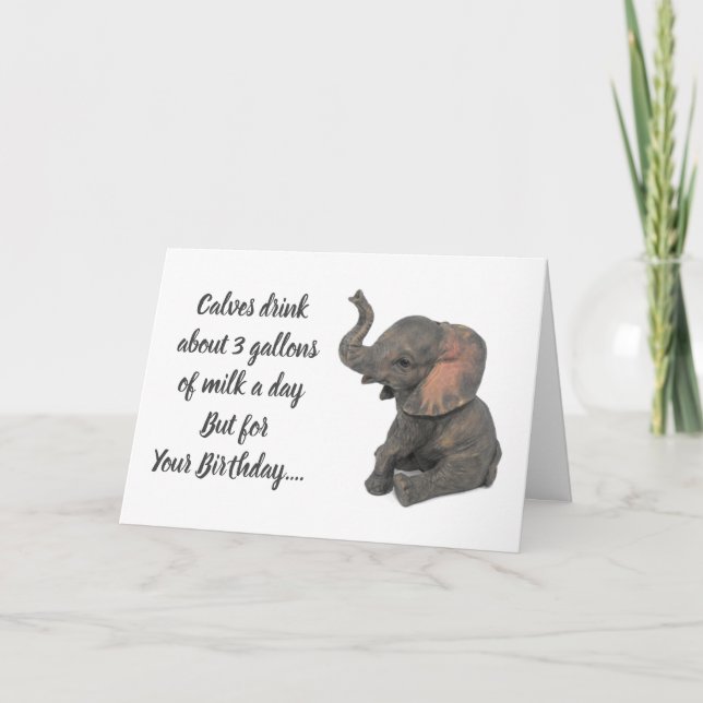 **DRINK A FEW BEERS** FOR "YOUR" BIRTHDAY CARD (Front)