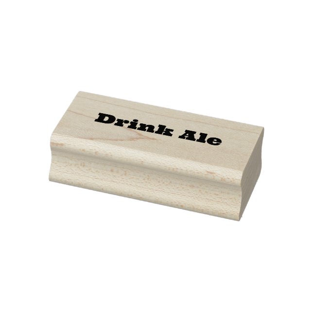 Drink Ale Rubber Stamp (Stamp)