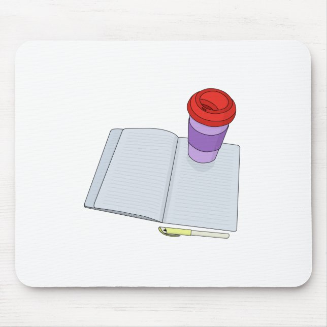 Drink and Write Mouse Pad (Front)