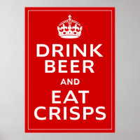Drink Beer and Eat Crisps ~ British Fun Beer