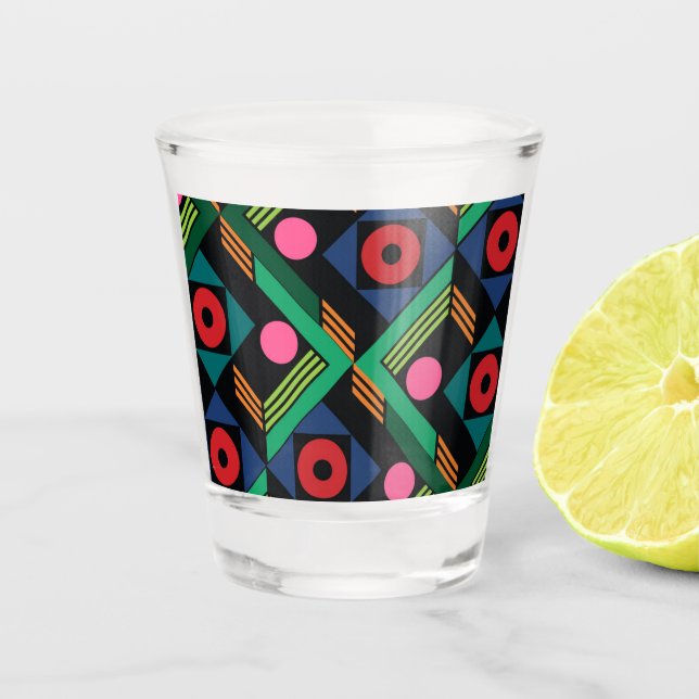 Drink by Design Shot Glass (Front)