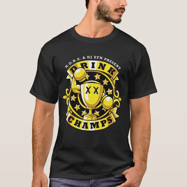 Drink Champs Classic Logo T-Shirt (Front)