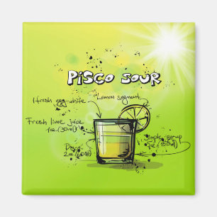 Drink Cocktail Recipe Magnet