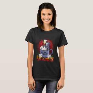 Drink Coffee And Be Scary T-Shirt