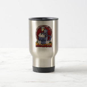 Drink Coffee And Be Scary Travel Mug