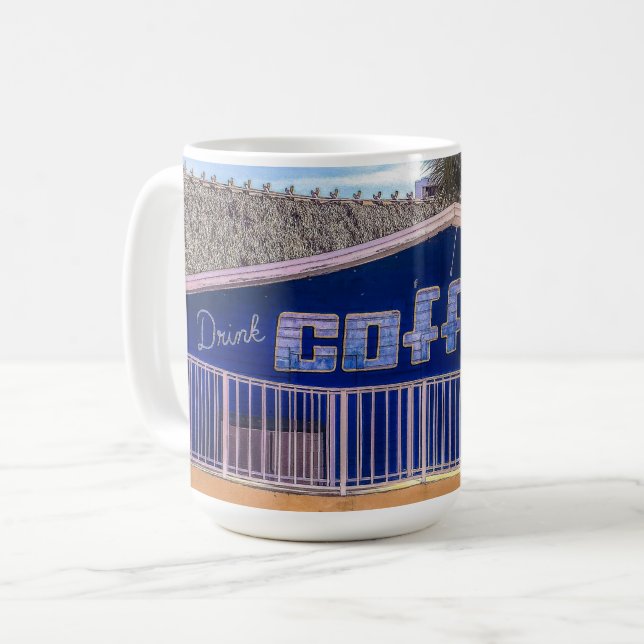 Drink COFFEE sleep later Mug (Front Left)