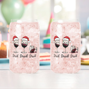 Drink Drank Drunk Christmas Wine Can Glass