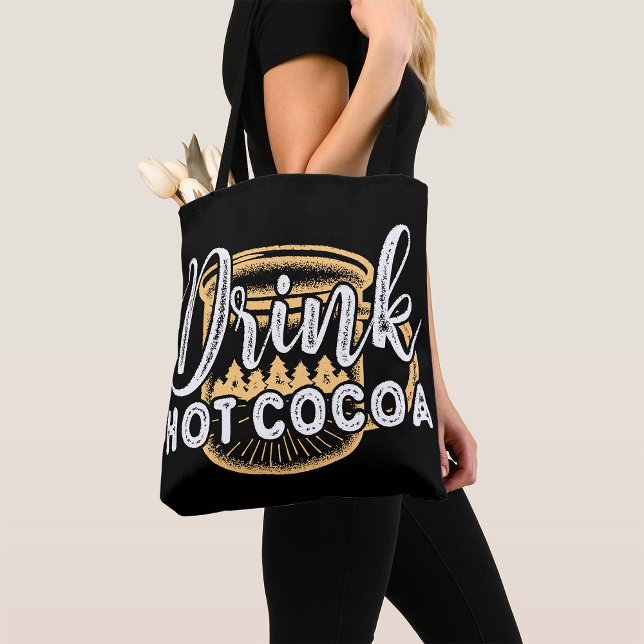 Drink Hot Cocoa Tote Bag (Creator Uploaded)