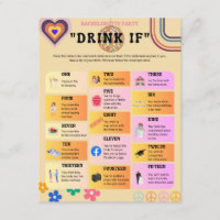 Drink If Bachelorette Party Game