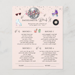Drink If   Roller Skating Bachelorette Party Game