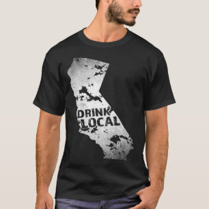 Drink Local California Craft Beer CA Breweries Sou T-Shirt