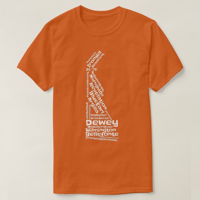 Drink Local Delaware Breweries  T-Shirt (Design Front)